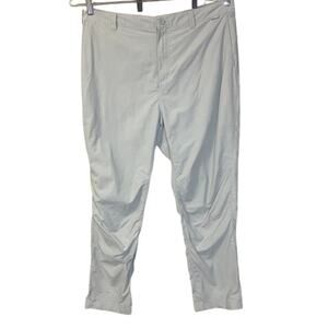 Simms Muted Light Grey Lightweight Fishing & Outdoor Pant Straight Leg Sz 40